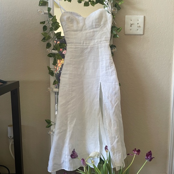 Reformation Nebraska Linen Dress - Picture 5 of 6